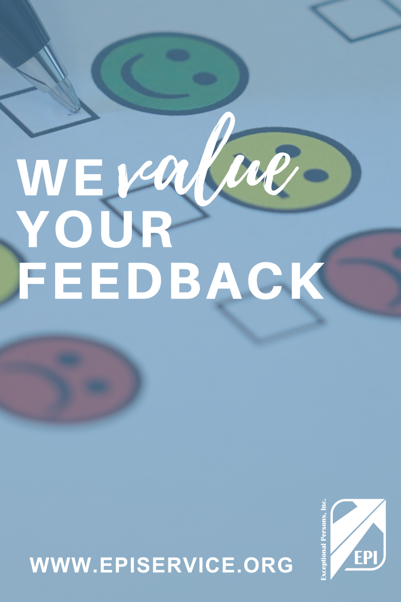 We Value Your Feedback